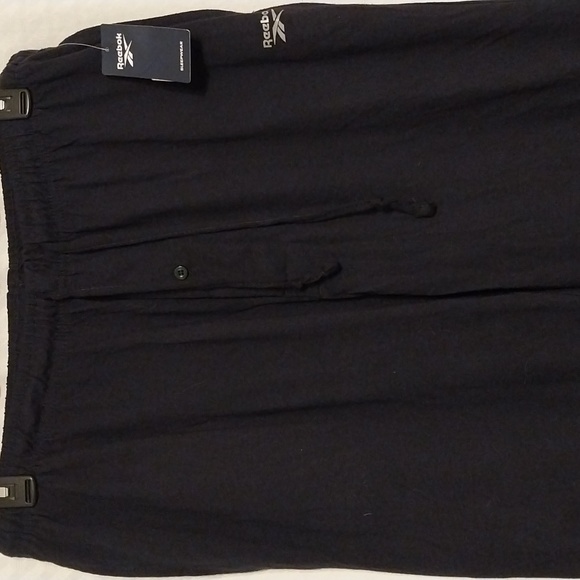 Reebok Other - NWT Reebok Mens sleepwear elastic waist w/tie button fly cuffed legs size XL